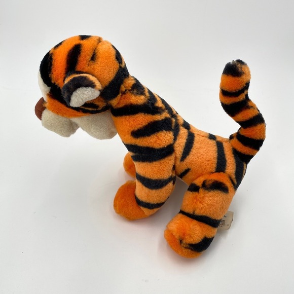 Vintage Disneyland Tigger 9" Plush Disney Stuffed Animal Orange Stripes Classic - Picture 2 of 7